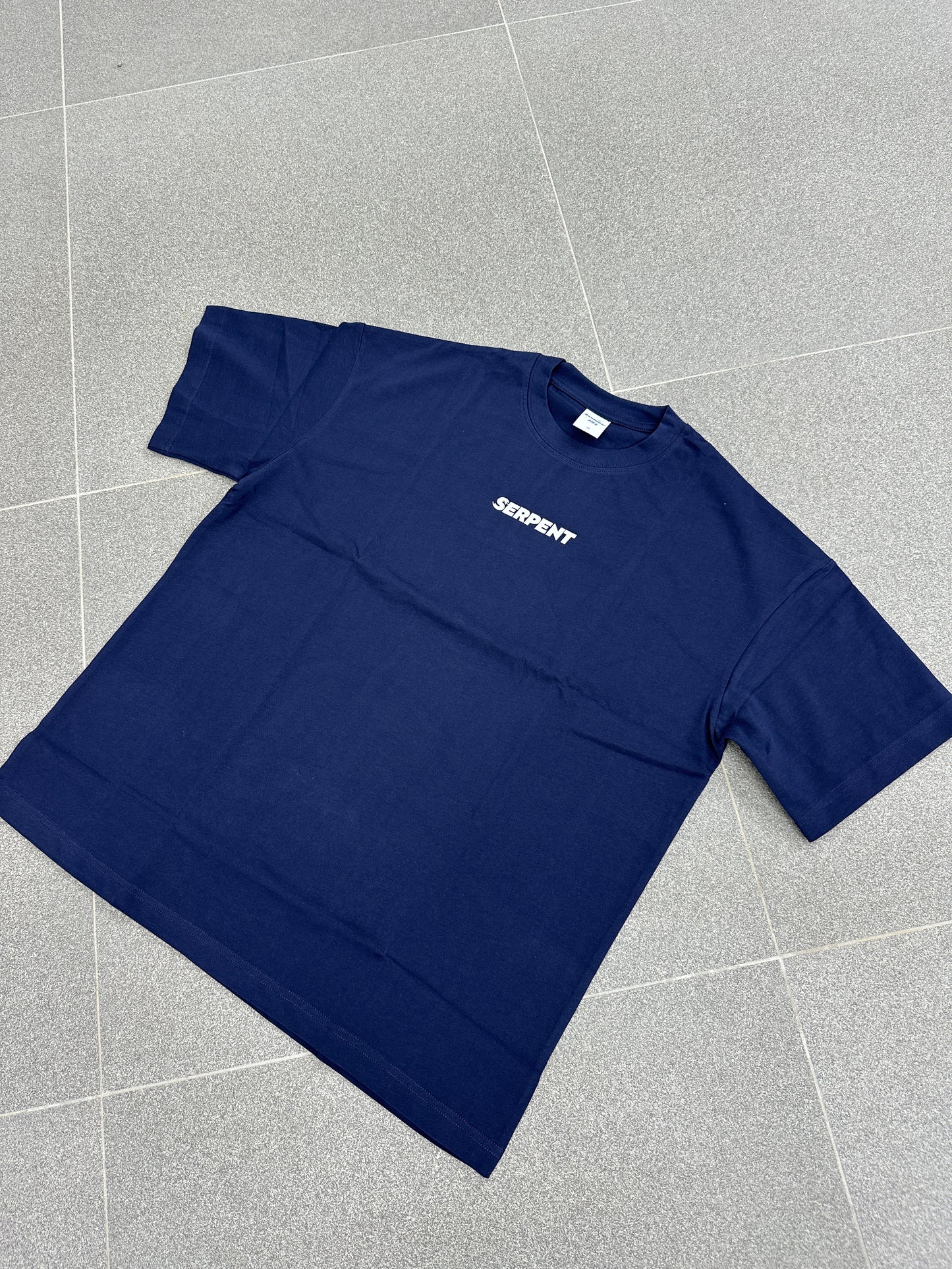 Pump Cover Tee (Navy Blue)